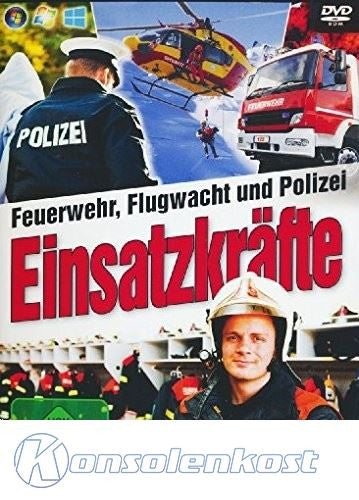 Einsatzkräfte: Feuerwehr, Flugwacht und Polizei
