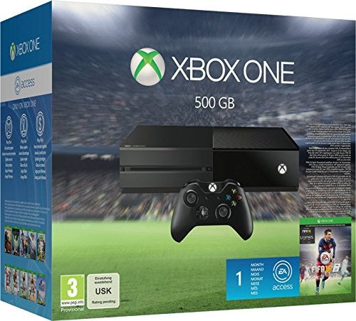 Konsole 500GB + FIFA 16