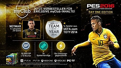 Pro Evolution Soccer 2016 / PES 16 (DE) — Day One Edition