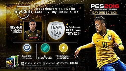 Pro Evolution Soccer 2016 (DE) — Day One Edition