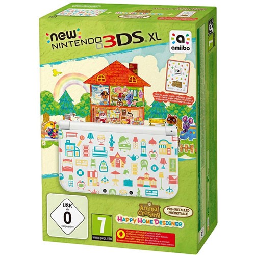 Konsole XL Animal Crossing Edition + Spiel vorinst. + Netzteil — Animal Crossing Edition