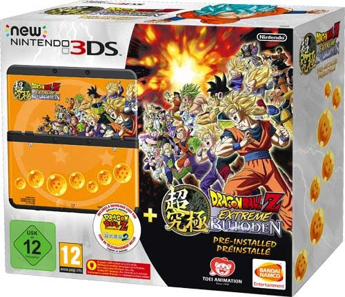 Konsole Dragon Ball Z Edition + Spiel vorinst. + Netzteil — Dragon Ball Z Edition