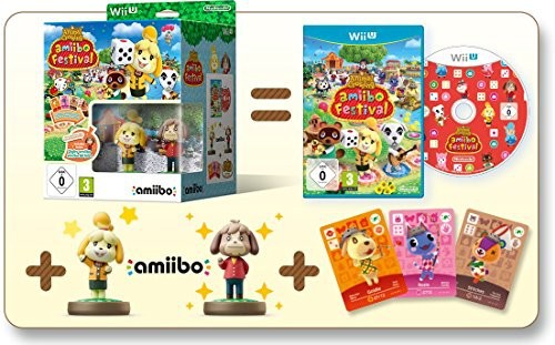 Animal Crossing: Amiibo Festival + 2 Figuren + 3 Karten