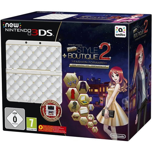 Konsole weiß New Style Boutique 2 Edition + Spiel vorinst. — weiß New Style Boutique 2 Edition