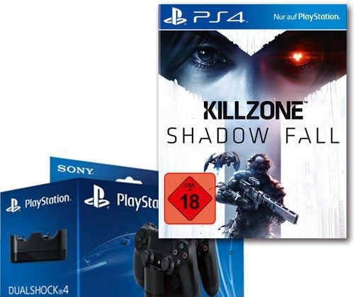 Killzone: Shadow Fall + orig. Dual Charging Station / Ladestation für 2 Controller (DE)