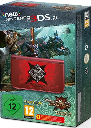 Konsole XL Monster Hunter Generations Edition + Spiel vorinst. + Netzteil — Monster Hunter Generations Edition