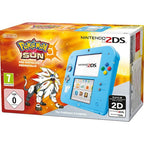 Konsole hellblau Pokémon Sonne Edition + Spiel vorinstalliert + Netzteil — hellblau Pokémon Sonne Edition