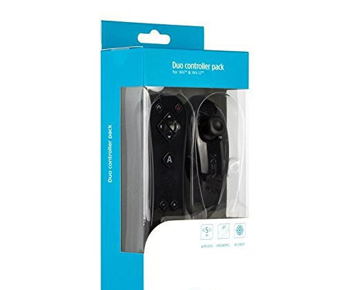 Remote & Nunchuk Controller schwarz [Konix]