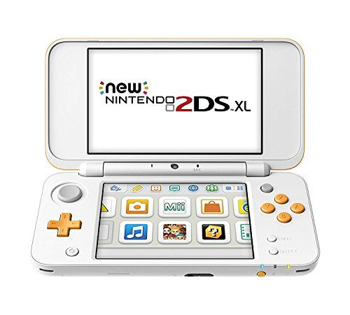 Konsole New 2DS XL weiß/orange + Netzteil