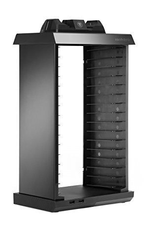 Charge: Tower Pro - Aufbewahrung von Spielen + Ladestation [snakebyte]