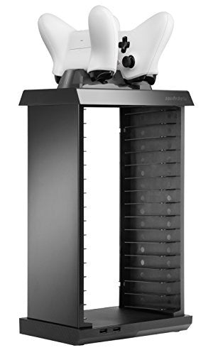 Charge: Tower Pro - Aufbewahrung von Spielen + Ladestation [snakebyte]