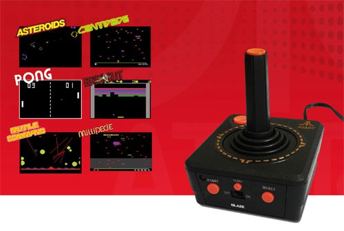Atari: Retro TV Joystick mit 50 Spielen
