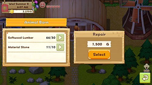 Harvest Moon: Light of Hope (GB) — Collector's Edition