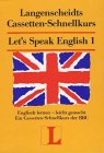 Let's Speak English, 3 Kassetten m. Lehrbuch Sprachkurs