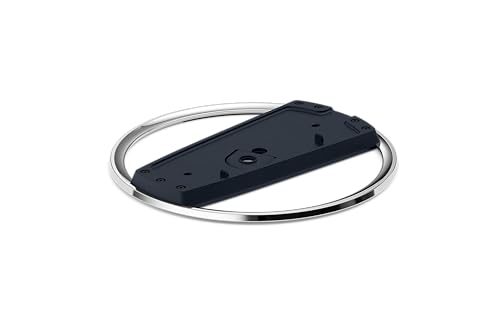 Original Standfuß / Vertical Stand silber-schwarz)