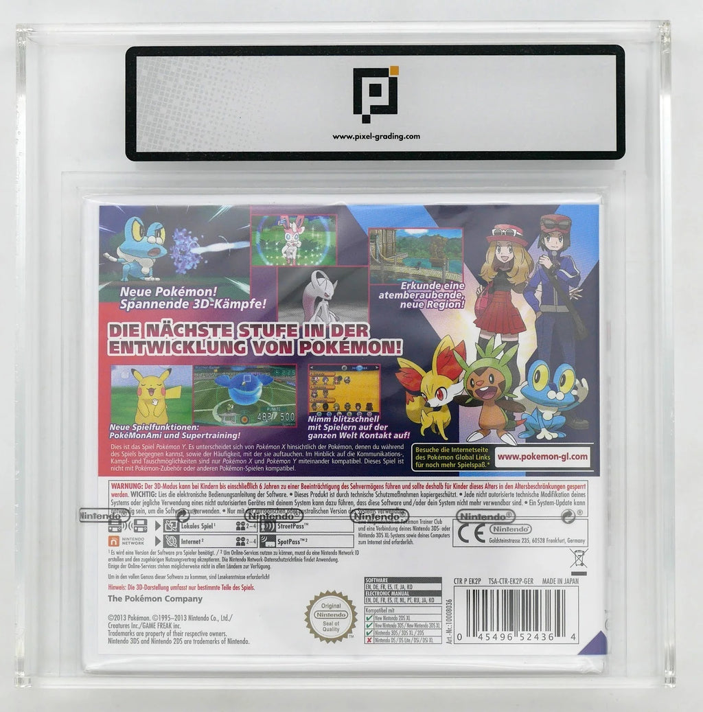 Pokémon X Pixel Grading SEALED 85+ 2756801 (DE) · Sammlerstück