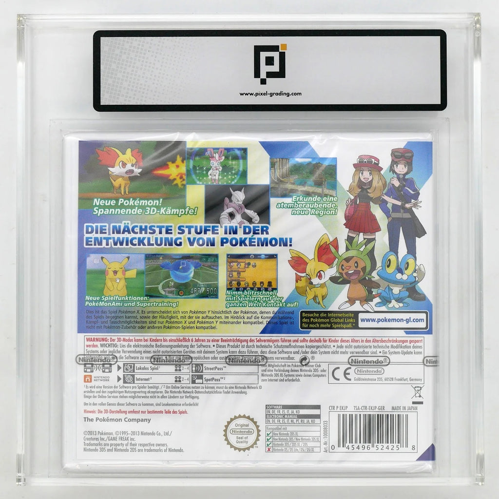 Pokémon X Pixel Grading SEALED 90 69840549 (DE) · Sammlerstück