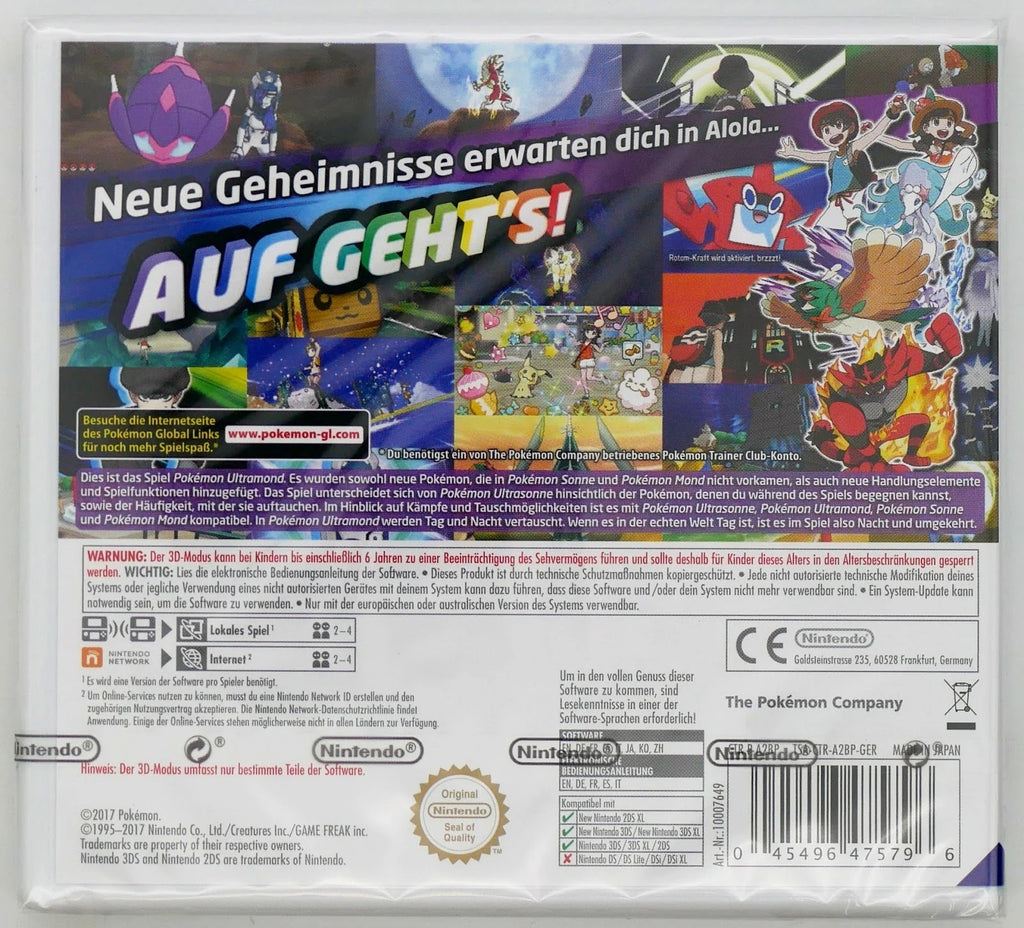 Pokémon Ultramond (DE) · Sammlerstück