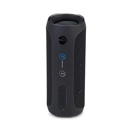 JBL Flip 4 Bluetooth Box in schwarz – Wasserdichter, tragbarer Lautsprecher mit Freisprechfunktion & Sprachassistent – Bis zu 12 Stunden Wireless Streaming mit nur einer Akku-Ladung [JBL]