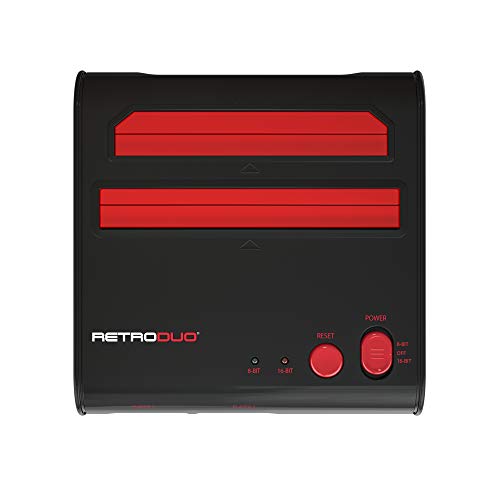 RetroDuo Twin System V3.0 schwarz-rot [Retro-bit] (US)