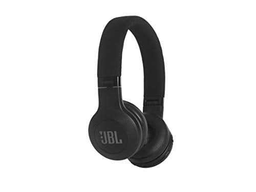 JBL E45BT On-Ear Bluetooth Kopfhörer in schwarz – Headphones mit Textil-Kopfbügel und abnehmbarem Klinkenstecker Kabel – Bis zu 16 Stunden Akkulaufzeit [JBL]