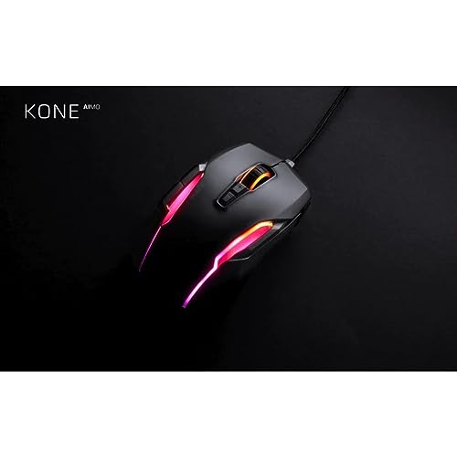 RGB Gaming Maus Roccat Kone AIMO schwarz [Roccat]