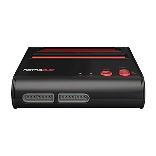 RetroDuo Twin System V3.0 schwarz-rot [Retro-bit] (US)