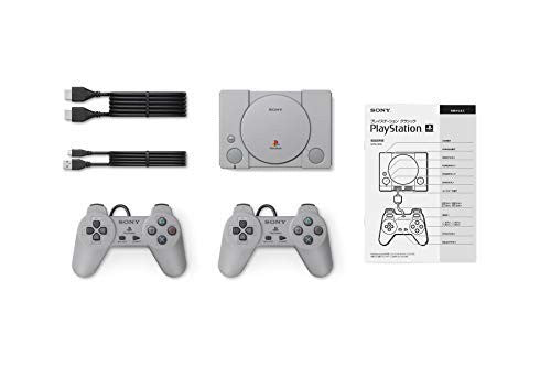 PlayStation Classic Mini Konsole + 2 Original Classic Controller + 20 Spiele (DE)
