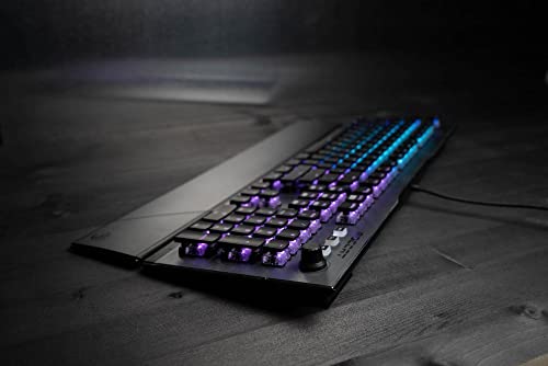 Mechanische RGB Gaming Keyboard Tastatur Roccat Vulcan 120 Tactile silber-grau [Roccat]