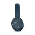 JBL E65BTNC Over Ear Bluetooth Kopfhörer in blau – Active Noise Cancelling Headphones mit JBL Signature Sound – Musikgenuss für bis zu 24 Stunden [JBL]