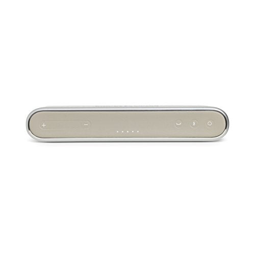 Harman Kardon Deutschland HKTRAVELERSIL Traveller, Kabelloser Slim-Lautsprecher, Konferenzsystem und tragbare Powerbank No Variation silber [Harman Kardon]