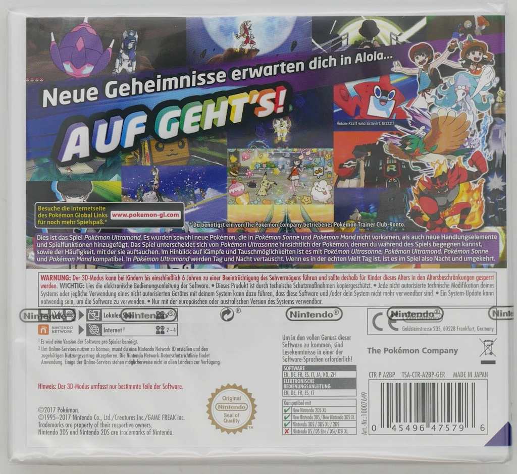 Pokémon: Ultramond (DE) · Sammlerstück