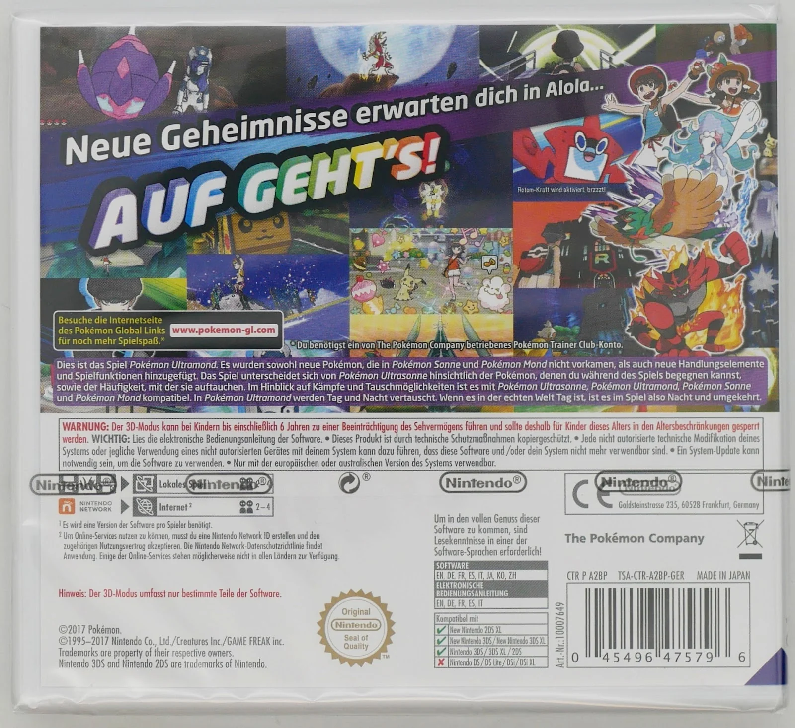Pokémon: Ultramond (DE) · Sammlerstück