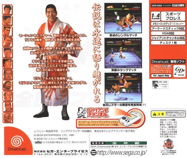 Giant Gram: All Japan ProWrestling 2 (JP)
