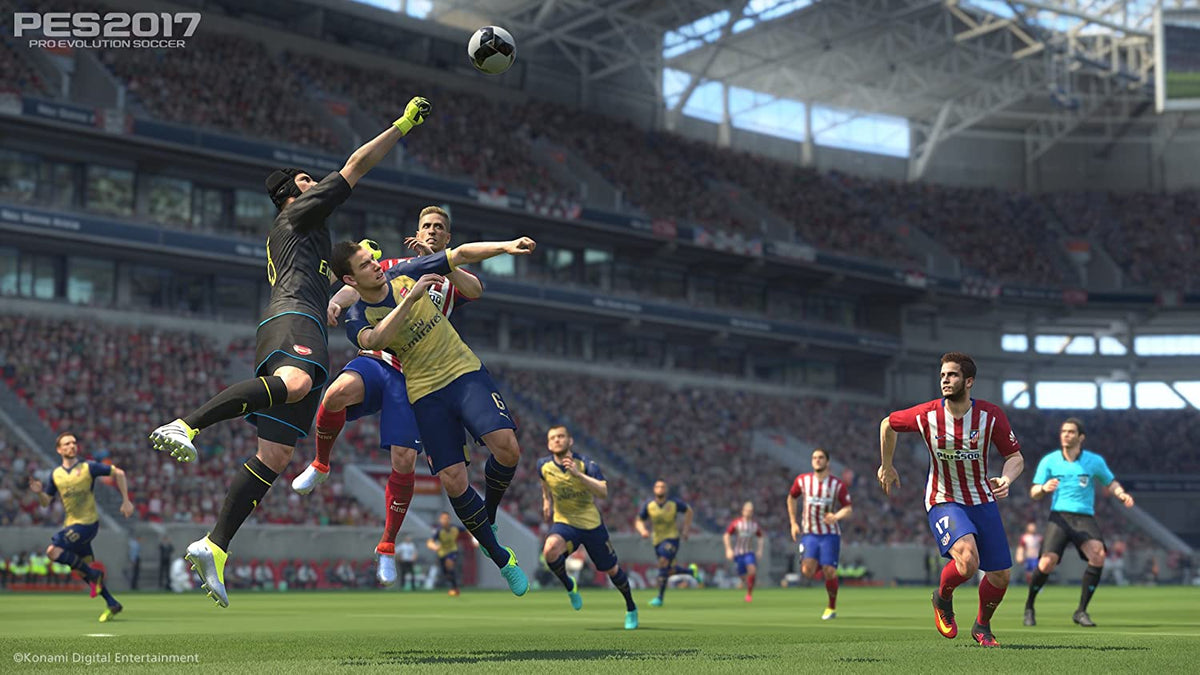 Pro Evolution Soccer 2017 / PES 17 Barcelona — Steelbook