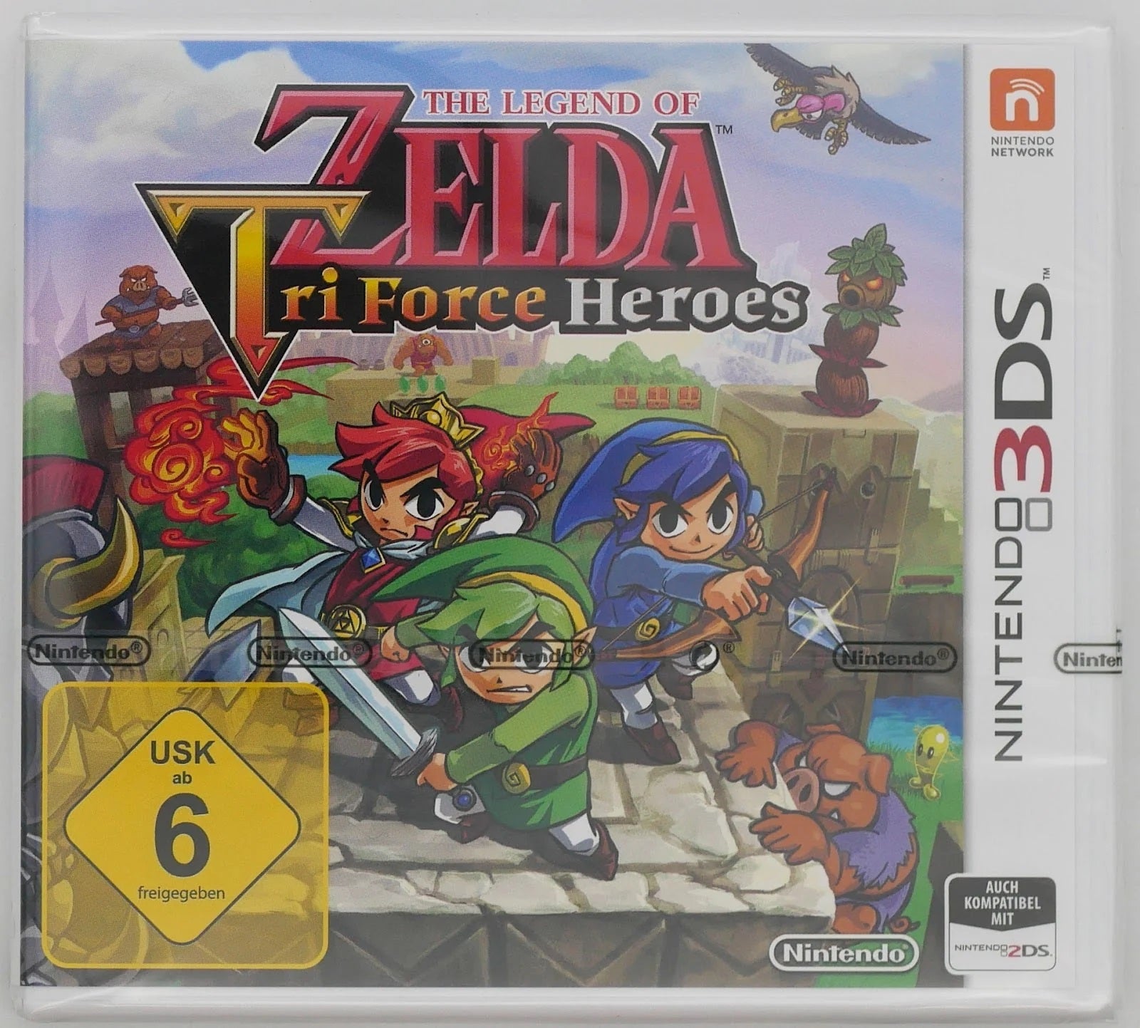 The Legend of Zelda: Triforce Heroes Pixel Grading SEALED 95 33424748 (DE) · Sammlerstück