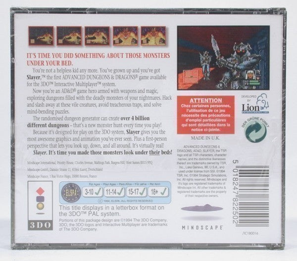 Advanced Dungeons & Dragons 2nd Edition: Slayer