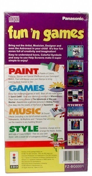 Fun'n Games: Paint + Games + Music + Style