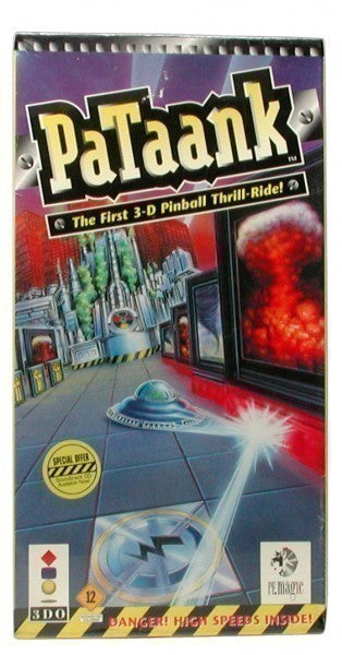 PaTaank - The First 3-D Pinball Thrill-Ride · Sammlerstück