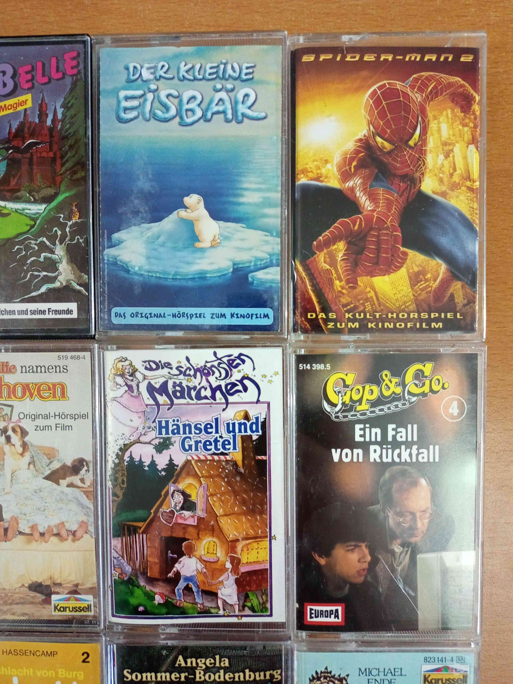 MC Kassetten-Set S46: Urmel, Der kleine Vampir, Burg Schreckenstein Kinder Sammlung