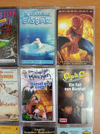 MC Kassetten-Set S46: Urmel, Der kleine Vampir, Burg Schreckenstein Kinder Sammlung