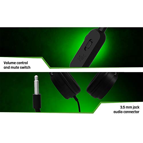 Headset SX schwarz-grün [Snakebyte]