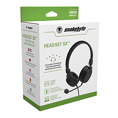 Headset SX schwarz-grün [Snakebyte]