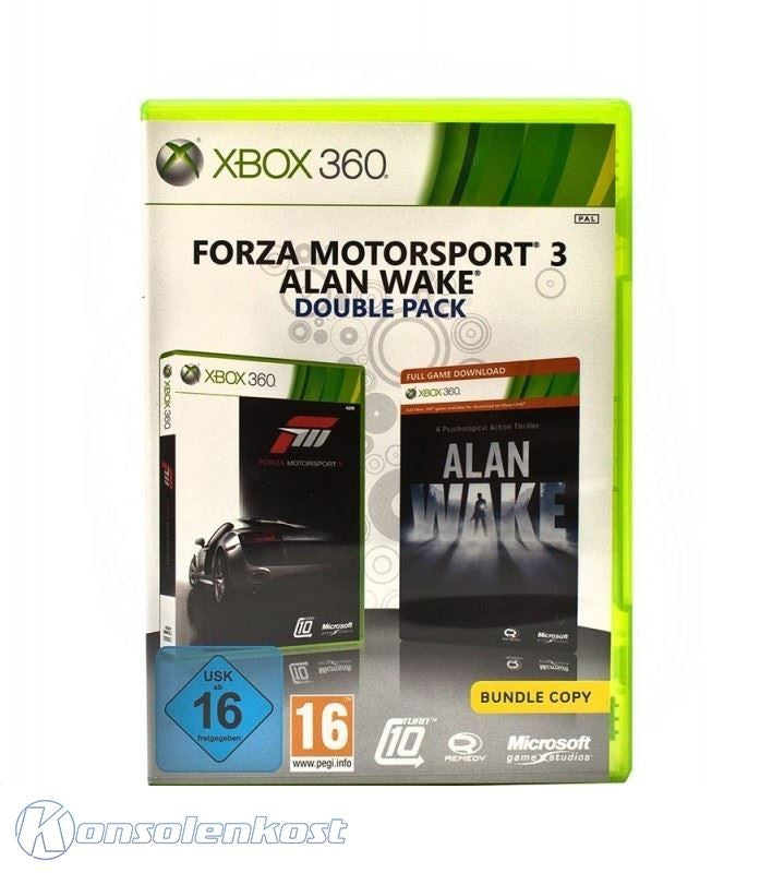 2 in 1 Forza Motorsport 3 + Alan Wake (DE)