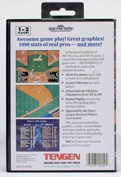 R.B.I. Baseball '94 (US)