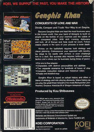 Genghis Khan (US)