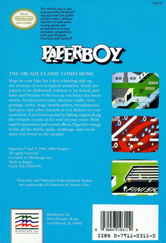 Paperboy 1 (US)
