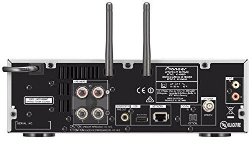 Pioneer Audio X-HM86D Microanlage / Hi-Res BT WLAN DAB+ Multiroom schwarz