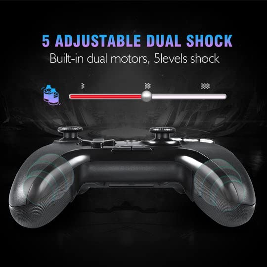 DroiX eSMX ESM-9110 Color Bomb 2.4G USB Wireless Gamepad für PC, Linux, PS3, Android [DroiX]