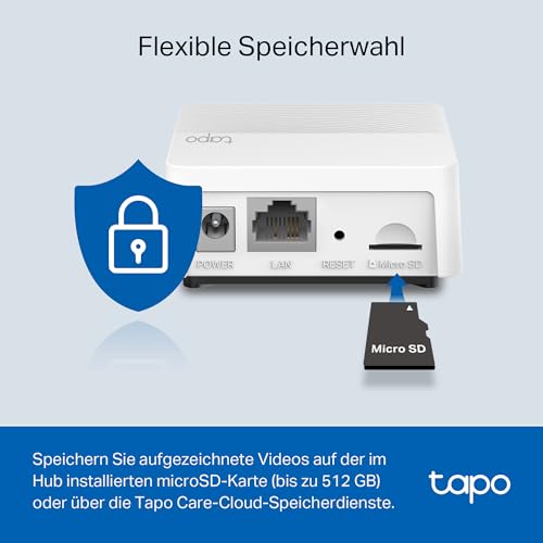Video Türklingel / Doorbell D230S1 2K 5MP mit KI-Erkennung weiß-schwarz [Tapo]